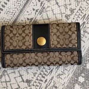 Large Coach wallet